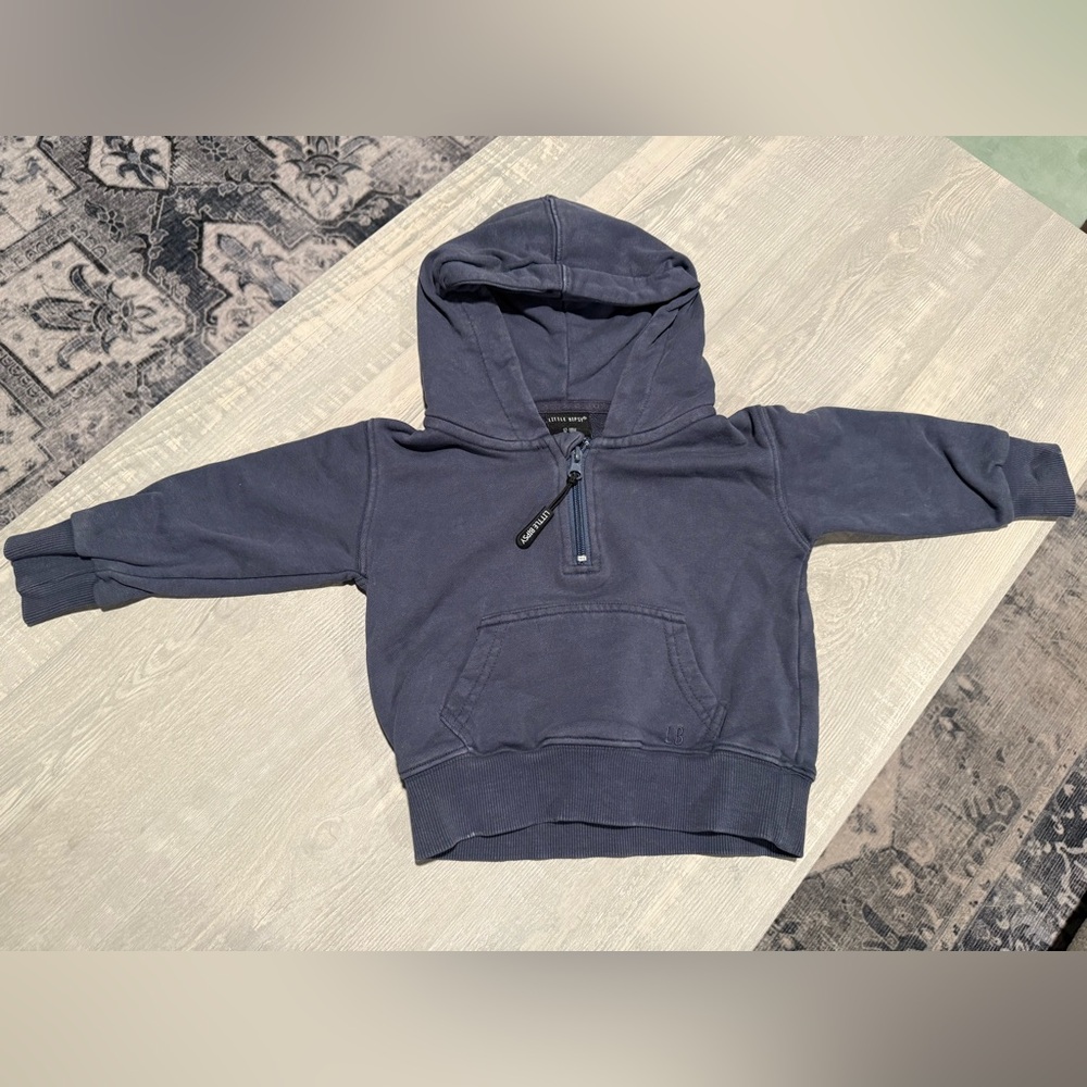 Little Bipsy Blue Kids Pullover Hoodie